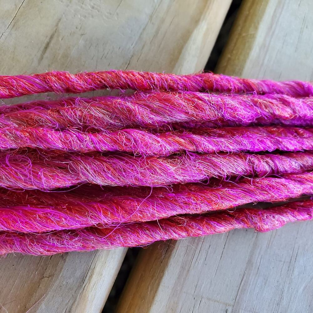 10 Pink Dreads Dreadlock Hair Extensions